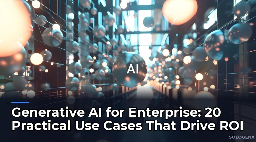 Generative AI for Enterprise 20 Practical Use Cases That Drive ROI