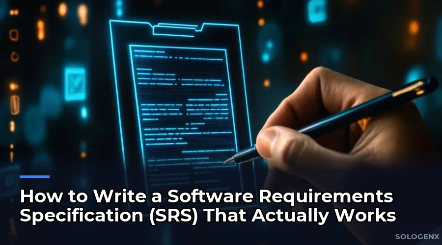 How to Write a Software Requirements Specification (SRS) That Actually Works