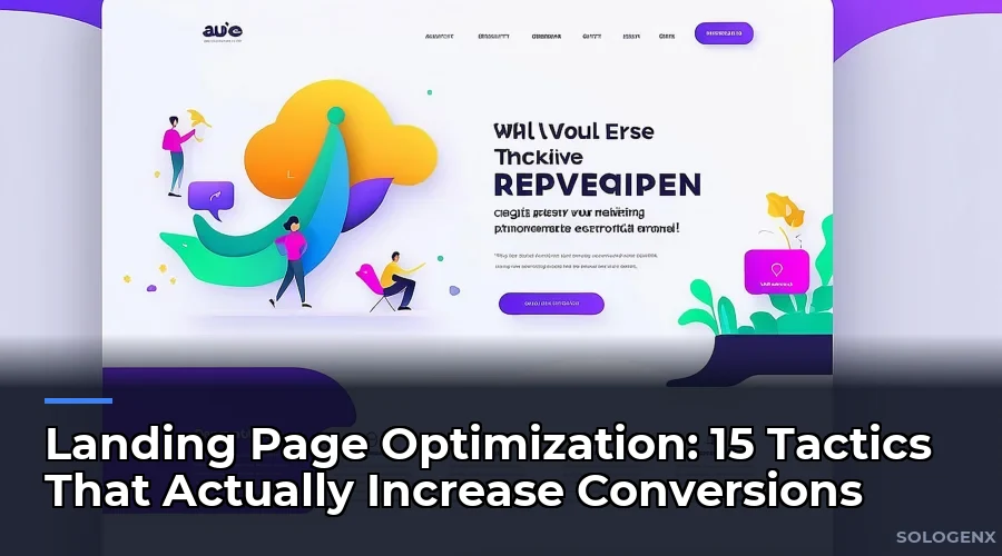 Landing Page Optimization 15 Tactics That Actually Increase Conversions
