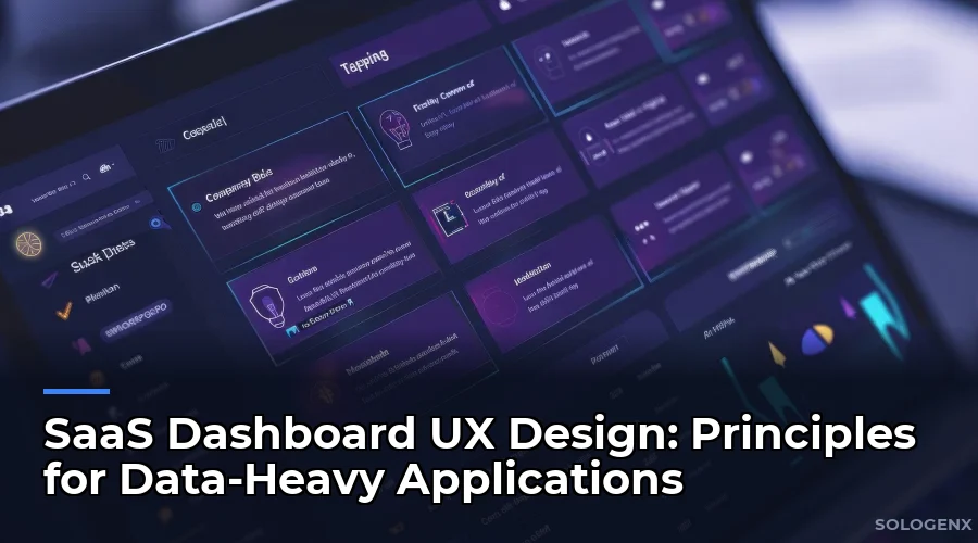 SaaS Dashboard UX Design Principles for Data-Heavy Applications