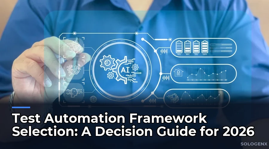 Test Automation Framework Selection A Decision Guide for 2026