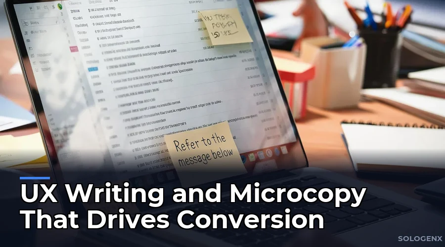 UX Writing and Microcopy That Drives Conversion